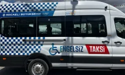Kocaeli'nde 'Engelsiz Taksi' 6 ayda 13 bin kez yola çıktı