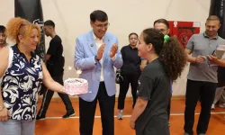 Kütahya'da Başkan Kahveci'den milli sporculara moral ziyareti