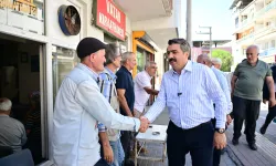 Bursa Yıldırım'da Başkan Yılmaz Zümrütevler esnafıyla buluştu