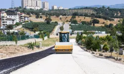 Bursa'da mezarlık yolları yenileniyor