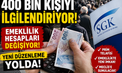 400 Bin Kişinin Emeklilik Hesabı Değişiyor! Yeni Düzenleme İçin Düğmeye Basıldı