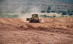 Manisa Salihli'ye hayvancılık, sulama ve yangınlar için gölet hazırlığı