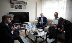 Ümit Özdağ Şehit Polis Memuru Cumhur Yılmaz'ın ailesini ziyaret etti