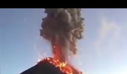 Guatemala fuego volcano-Guatemala'da Fuego Yanardağı'nın patlaması