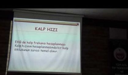 TAPDER EKG UŞAK EĞİTİMİ 4