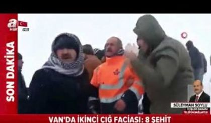 Van Bahçesaray'da çığ faciası!