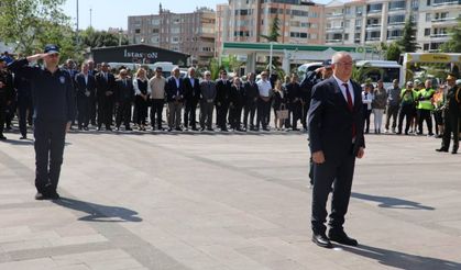 Atatürk'ün Edremit'e gelişinin 90. yıldönümü kutlandı
