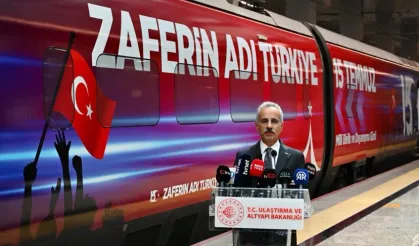15 Temmuz treni 90 bin kilometre yol kat edecek