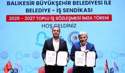 Balıkesir Büyükşehir personeline zam müjdesi
