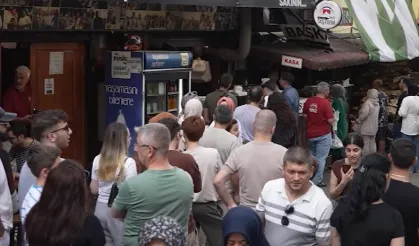 Bursa kültürle buluştu, esnaf kazandı