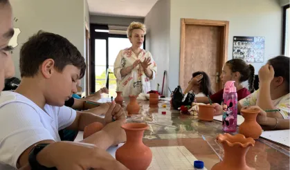 Bursa Nilüfer’de çocuklar arkeoloji ile tanışıyor
