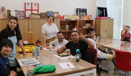 Engelsiz hobi atölyelerinde yaz dönemi başladı