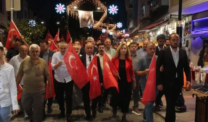 İstanbul Şile 'Milli Birlik' kortejinde buluştu