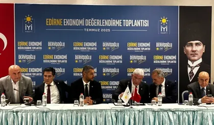 İYİ Parti Edirne'de ticaret, tarım ve turizmi konuştu