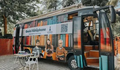 İzmir'in gezici kütüphanesinde rota Torbalı