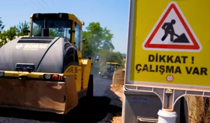 Körfez Sipahiler’de 2 kilometrelik yol yenilendi
