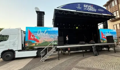 Ordu'da ‘Sevgi Tırı’ yolculuğa başlıyor