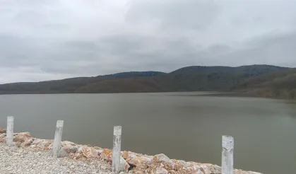 Bilecik'te Dereköy Barajı tam doluluğa ulaştı