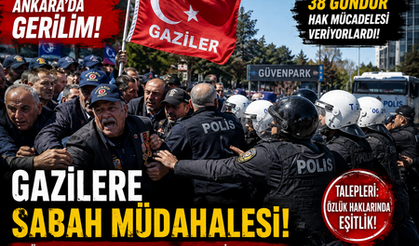Gazilere Sabah Müdahalesi! Güvenpark'ta Gerilim Tırmandı