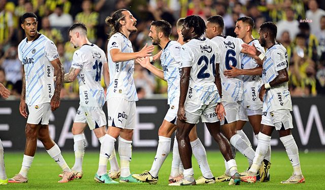 Fenerbahçe, UEFA Şampiyonlar Ligi 2. eleme turu ilk maçında galip geldi.