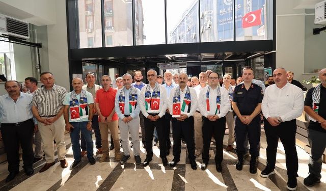 Gebze'de Gazze temalı sergi açıldı