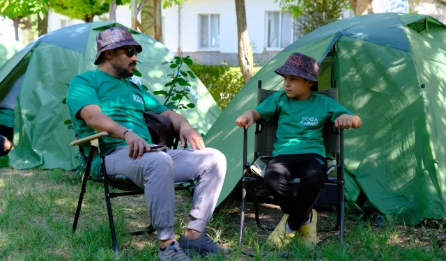 Konya'da Baba-Oğul Kampı bu yıl da ilgi gördü