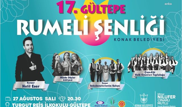 17. Gültepe Rumeli Şenliği 27 Ağustos’ta düzenlenecek