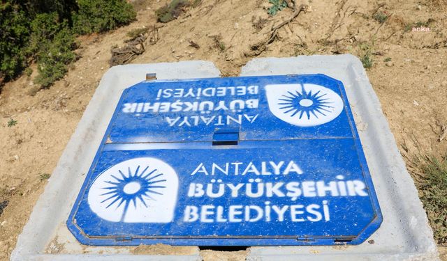 Antalya Büyükşehir'den Yukarıkaman Mahallesi'nde sulama sistemi