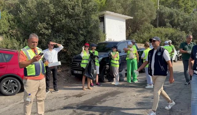 Bodrum Belediyesi'nin başlattığı temizlik seferberliği Torba’ Mahallesi'nde devam etti