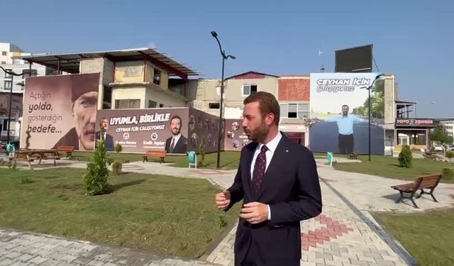 Ceyhan Belediyesi'nden ilçeye yeni yeşil alan