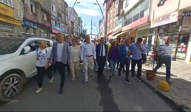 CHP'li Adıgüzel, fındık yetiştiricisinin sorunlarına dikkat çekmek için 100 kilometre yürüyecek