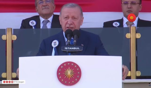 Cumhurbaşkanı Erdoğan: ''Türkiye Batı'ya dönerek menzil-i maksuduna varamaz''