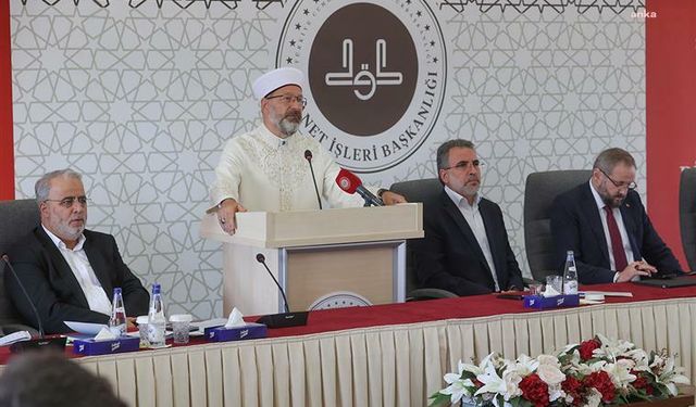 Diyanet İşleri Başkanı Erbaş: "Kur'an kursları programlarımızı 7-10 yaş grubu ile devam ettirmeyi hedefliyoruz"