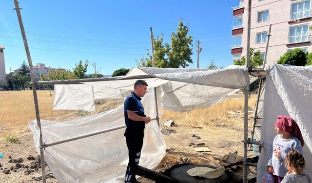 Kahramankazan Zabıtası’ndan yoğun mesai