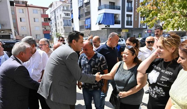 Manisa Büyükşehir Belediye Başkanı Zeyrek’ten Salihli Cemevi’ne ziyaret