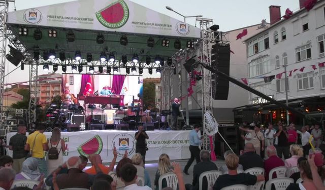 Marmaraereğlisi Karpuz Festivali başladı