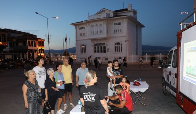  Mudanya Belediyesi'nden deprem farkındalık sergisi