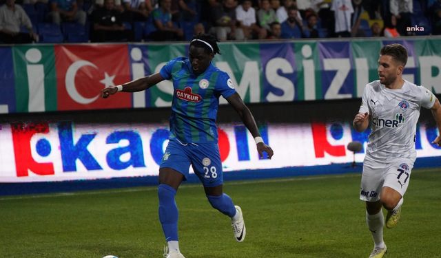 Rizespor evinde, Kasımpaşa'ya 1-0 yenildi