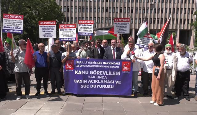 Saadet Partisi’nden suç duyurusu: “İsrail’in hukuksuz saldırılarının peşini bırakmayacağız”