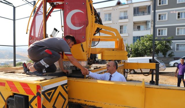 Turgutlu Belediye Başkanı Akın'dan ilçede devam eden vizyon projelere yerinde inceleme