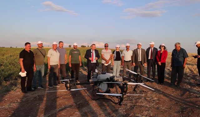 Uşak Belediyesi’nden çiftçiye destek: “Zirai Drone” projesi yaşama geçiriliyor 