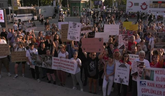 Yaşam hakkı savunucuları Kadıköy'den seslendi: Hayvanların katline izin vermeyeceğiz