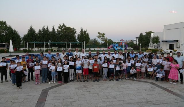 Yunusemre Belediyesi’nin Yuntdağı Yaz Spor Okulu sona erdi