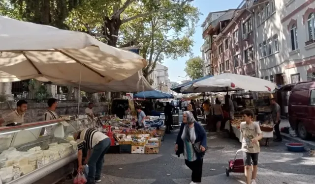 Bursa Muradiye Pazarına yoğun ilgi