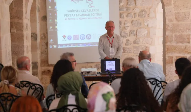 Geleceğin peyzaj mimarları Mardin'de buluştu 