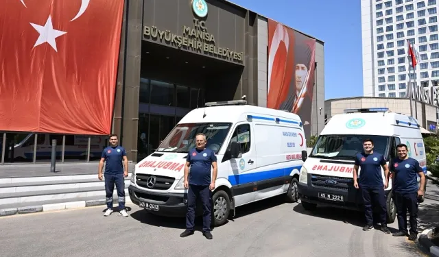 Manisa Büyükşehir'den hasta nakil ambulansı hizmeti