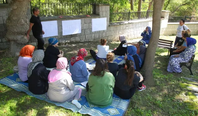 Melikgazi Belediyesi sağlıklı yaşam ve farkındalık kampı düzenledi