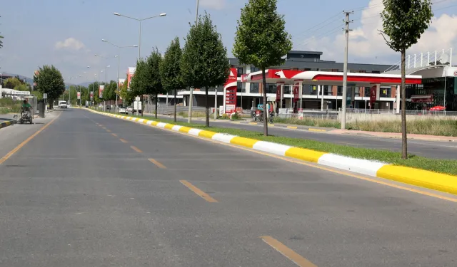 Sakarya'da şehrin merkezindeki iki noktaya renkli dokunuş