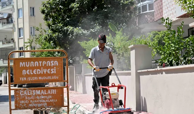 Sıcak altında zorlu mesai