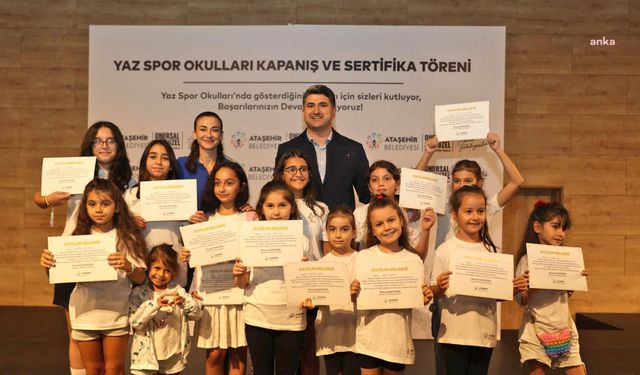 Ataşehir Belediyesi'nin Yaz Spor Okulları'ndan 4 bin 200 kişi faydalandı